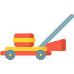 mowing